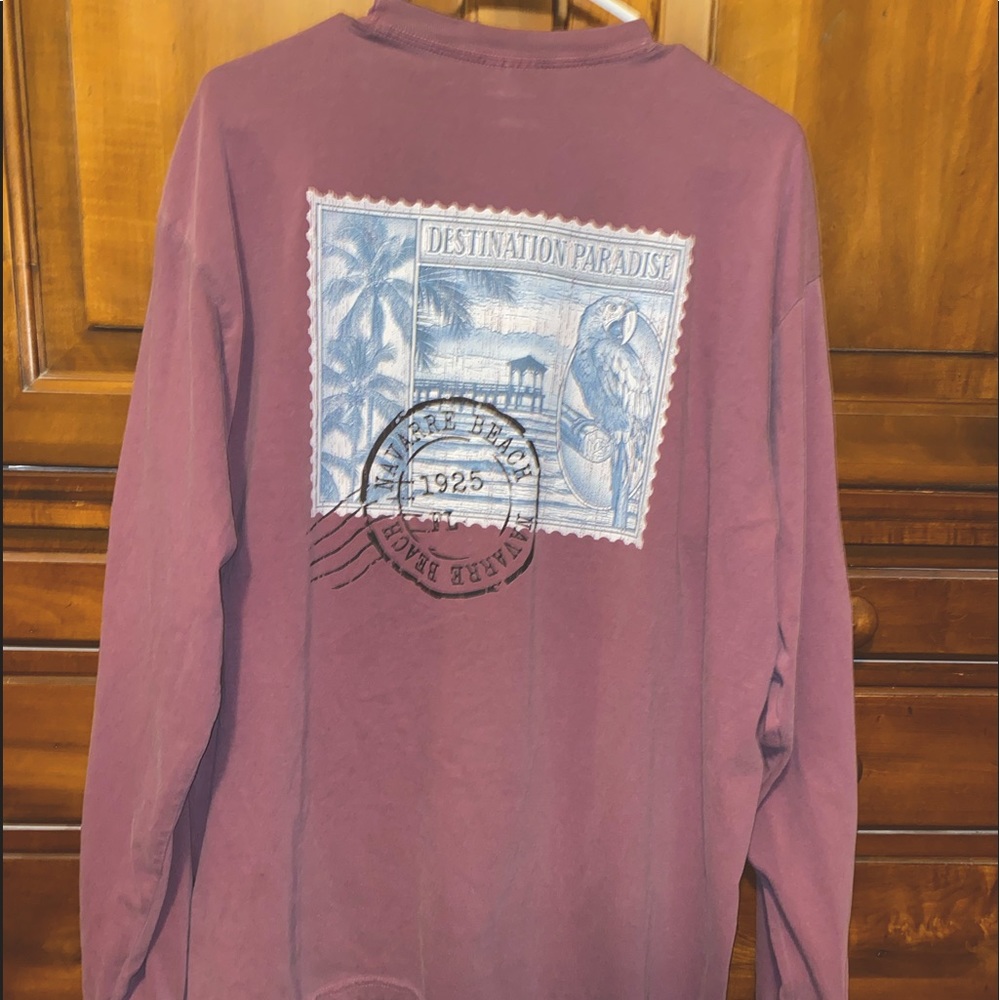 Comfort Colors Navarre Beach Long Sleeve T-shirt
